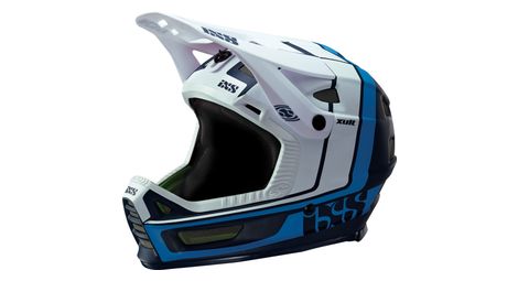Casque integral ixs xult blanc bleu