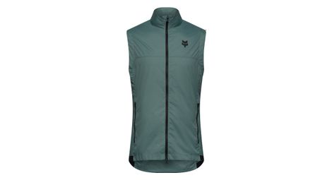 Chaleco cortavientos Fox Ranger Wind verde para hombre