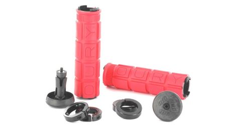 Oury paire de grips mountains lock on rouges