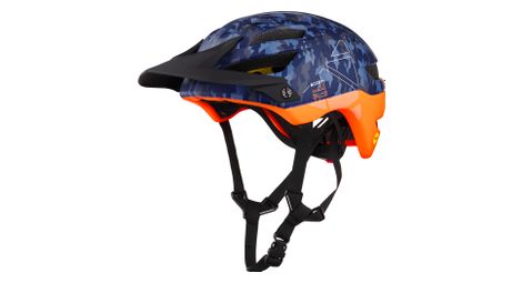 Cairn rift mips mtb-helm blau/orange s (54-56 cm)