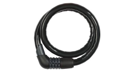 ABUS  Tresor 1360 C&acirc;ble antivol &agrave; combinaison Noir 85 cm