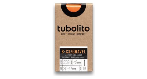 Tubolito s-cx/gravel 700c presta 42 mm inner tube