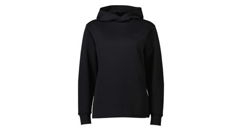 Sweat a capuche femme poc poise noir