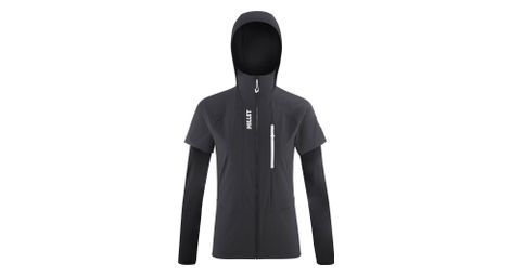 Mijo chaqueta softshell rutor xcs air hoodie mujer negro