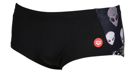 Boxer de bain arena crazy low waist noir 