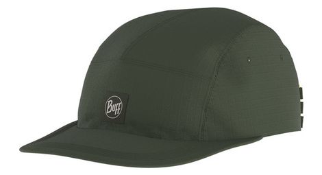 Buff 5 panel explore slen military khaki cap