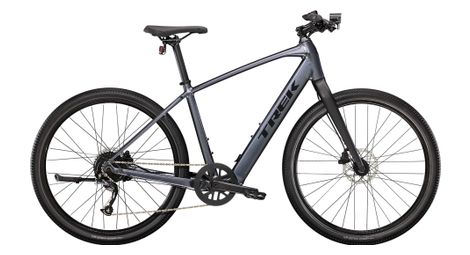 Vélo de fitness électrique trek dual sport+ 2 shimano altus 9v 250 wh 650 mm gris 2023