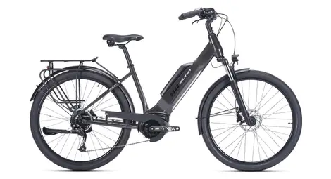 Bicicleta eléctrica urbana sunn rise ltd shimano altus 9v 400 wh 650b negra