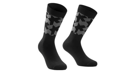 Coppia di calzini assos monogram evo nero