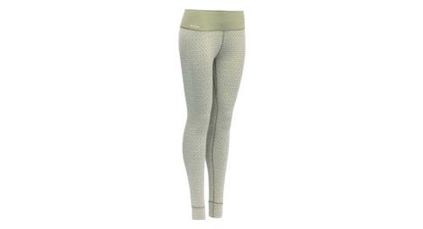 Collant long femme devold kvitegga merino 230 blanc