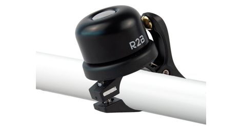 Sonnette r2b compatible avec apple airtag traceur gps pour vélo noir