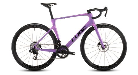 Vélo de Route Cube Agree C:62 SLX Sram Force AXS 12V 700 mm Violet Bleu Cosmic 2026