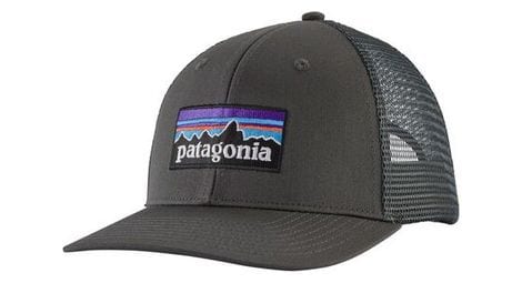 Casquette patagonia p-6 logo gris unisex