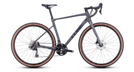 Cube nuroad race gravel bike shimano grx 11s 700 mm grey