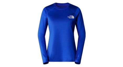 Camiseta de manga larga para mujer the north face summit altimetro azul