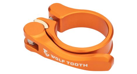 Collier de selle a serrage rapide wolf tooth seatpost clamp quick release orange