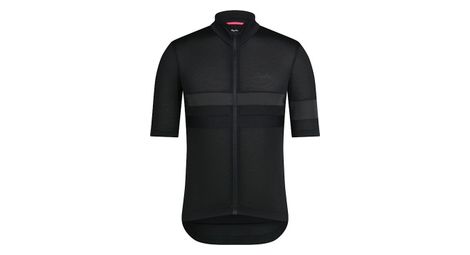Rapha brevet lightweight jersey kurzarm trikot schwarz herren