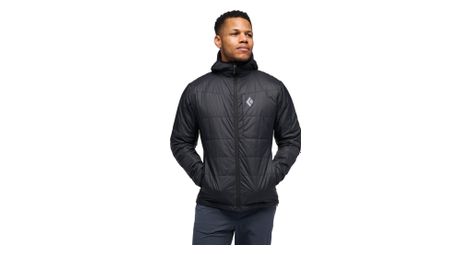 Veste à capuche black diamond solution 2.0 noir homme