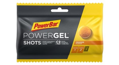 Energy gums powerbar powergel shots 60gr naranja