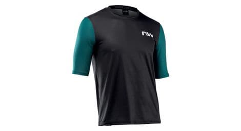 Maillot manches courtes northwave freedom am vert 