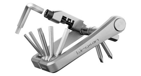 Birzman multi outils m torque 10 fonctions 5nm argent