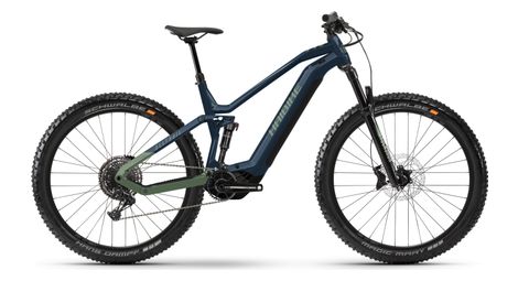 E-mountainbike all-suspendable haibike alltrail 9 29 sram nx 12v 720 wh 29'' blau / olivgrün 2023