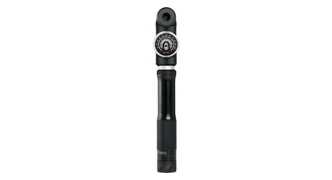 Pompe à main Crankbrothers Sterling Taille S - Avec Manomètre Noir