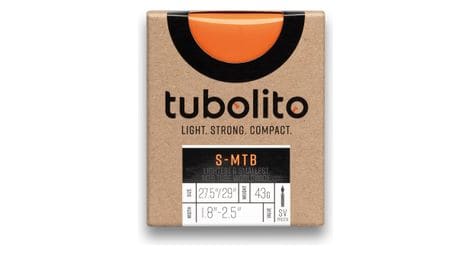 Chambre à air allégée tubolito s-tubo mtb 29 presta 42 mm