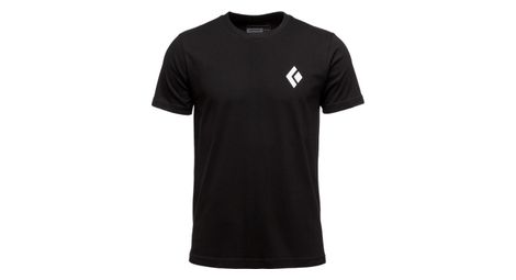 Black diamond equipment for alpinists short sleeve t-shirt black