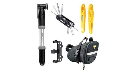 Topeak deluxe saddlebag + tool kit black