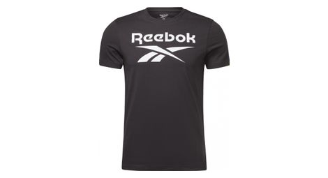 T shirt reebok identity logo noir