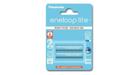 Batterie panasonic rechargeable pour telephone aaa ni-mh 1,2v 600mah (blister de 2).