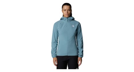 Chaqueta softshell the north face nimblehoodie mujer azul