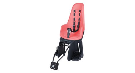 Porte-bébé bobike one maxi 1p & e-bd (fixation cadre ou porte-bagages) rose fierce flamingo