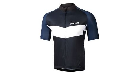 Maillot manches courtes xlc je s17 noir bleu blanc