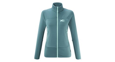 Polaire femme millet fusion grid bleu