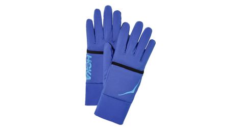 Guantes Hoka Run Fleece Marathon Pack Azul