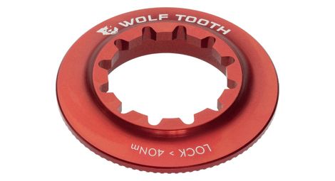 Dado centerlock wolf toolth rosso interno