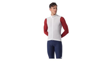 Gilet Castelli Espresso 2 Blanc Homme