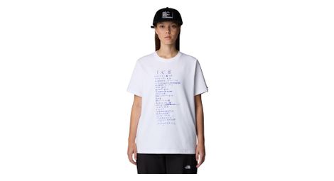 Maglietta the north face logowear ikb donna blu