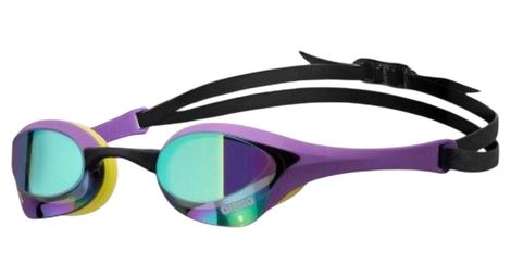 Occhiali da nuoto arena cobra ultra mirror smeraldo/plum/cyber lime