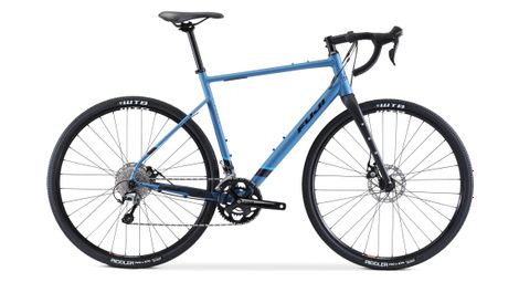 Gravel bike fuji jari 2 1 shimano tiagra 10v 700 mm bleu jean mat