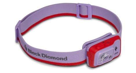 Linterna frontal black diamond cosmo 350-r violeta/rojo
