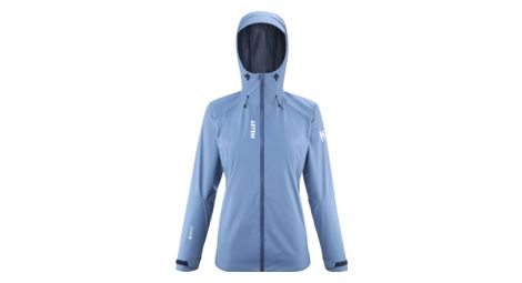 Giacca impermeabile millet seneca gore-tex 2l donna blu
