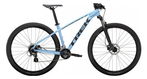 Vtt semi rigide trek marlin 5 shimano altus 8v 29 bleu azur 2023