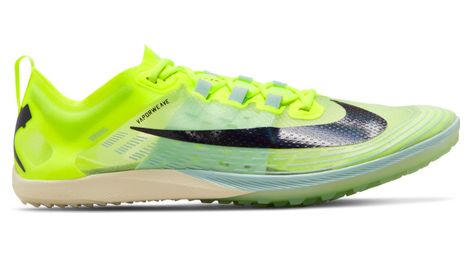 Nike zoom victory waffle 5 verde giallo unisex track & field shoes