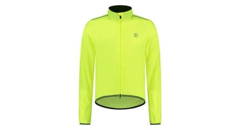 Veste velo pluie vent rogelli essential - homme - jaune