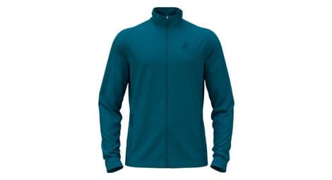 Odlo full zip berra fleece blau l