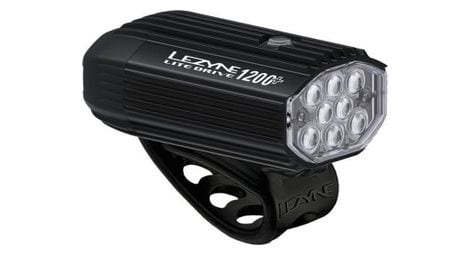 Lezyne lite drive 1200+ luz frontal negra