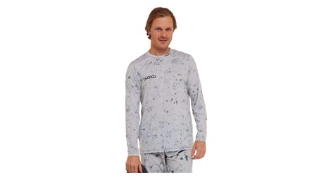 Maillot manches longues dharco race gris vert